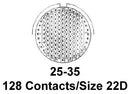 AMPHENOL AEROSPACE D38999/26FJ35SN CIRCULAR CONNECTOR PLUG SIZE 25 128 POSITION, CABLE