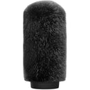 Bubblebee Industries Windkiller Short Fur Slip-On Wind Protector for 18 to 24mm Mics (Large, Black)