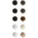 Bubblebee Industries Windbubbles All-Stars Faux-Fur Windscreens for 5 to 8mm Lav Mics (10-Pack)