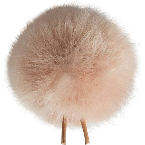 Bubblebee Industries Windbubble Miniature Imitation-Fur Windscreen (Lav Size 4, 42mm, Beige)