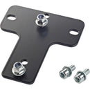 K&M Adapter Panel 6 Horizontal/Vertical T-Mounting Bracket (Black)