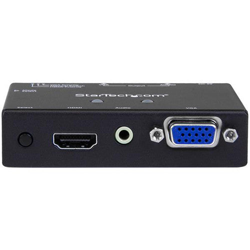 StarTech 2x1 VGA/HDMI to VGA+Audio Converter Switch with Priority Switching