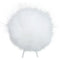 Bubblebee Industries Windbubble Miniature Imitation-Fur Windscreen (Lav Size 3, 40mm, White)