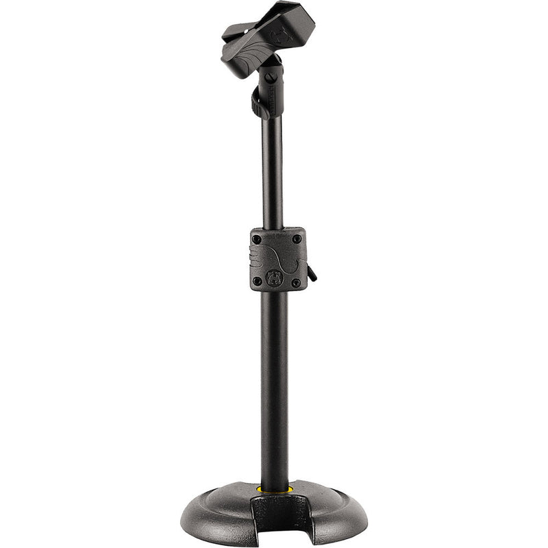 HERCULES Stands MS100B H-Base Microphone Stand with EZ Mic Clip