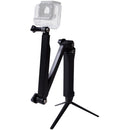 MaxxMove Three-Way Adjustable Tripod for GoPro HERO