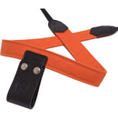 PONTE Leather Co Burnt Orange Canvas Camera Lift-Strap