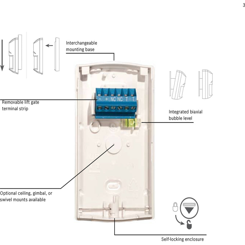 Bosch ISC-BPR2-W12 Blue Line Gen2 PIR Motion Detector