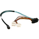 iStarUSA HD miniSAS SFF-8643 to 4x SFF-8482 Cable (19.7")