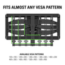 SANUS VLF628 Large Full-Motion+ Mount for 42 to 90" Displays