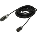 Ambient Recording Stereo 5-Pin XLR Female to 5-Pin XLR Male Microphone Cable (Coiled, 1.96 to 8.5')