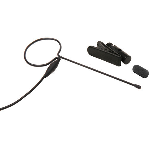 Microphone Madness MM-PSM Pro Series Omnidirectional Earset Mic for Select Shure Wireless Transmitters (Black, TA4F)