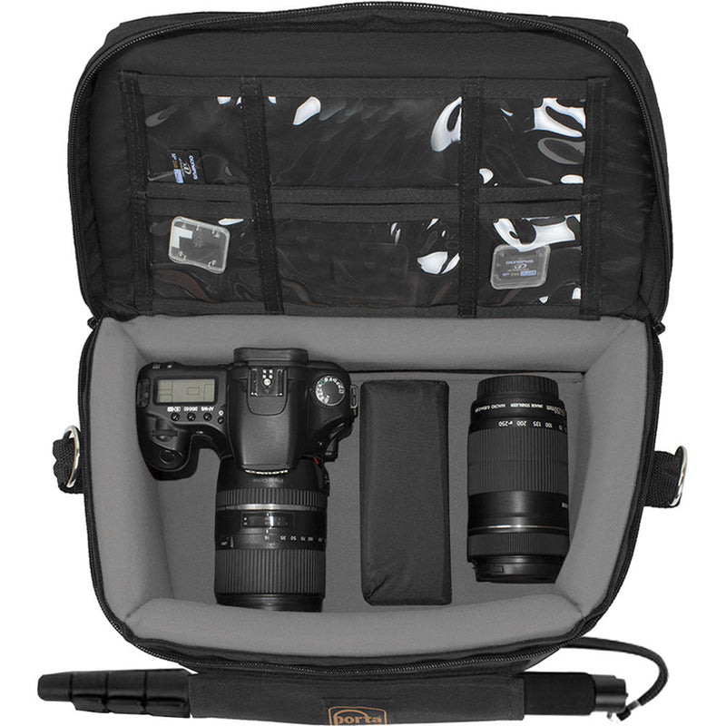 PortaBrace Large Messenger Bag for Panasonic GH5 and GH6 Camera