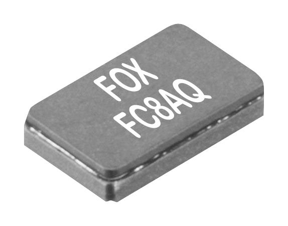 FOX ELECTRONICS FC8AQCCMC3.6864-T1 Crystal, 3.6864 MHz, SMD, 10mm x 4.5mm, 30 ppm, 20 pF, 30 ppm, FC8AQ Series