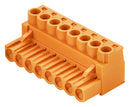 WEIDMULLER 1943600000 Pluggable Terminal Block, 5.08 mm, 4 Ways, 26AWG to 12AWG, 4 mm&sup2;, Screw, 19 A BLZP 5.08HC/04/180 SN OR BX