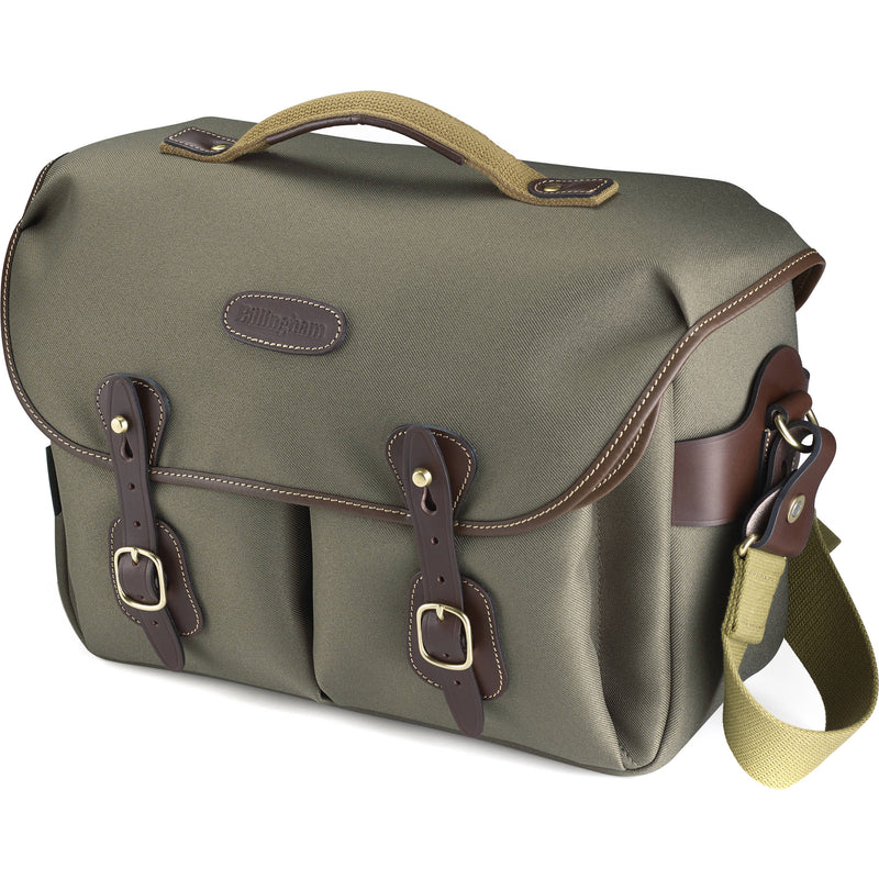 Billingham Hadley One Camera Bag (Sage FibreNyte with Chocolate Leather)