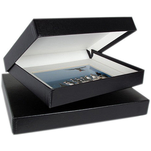 Archival Methods Onyx Portfolio Box (17 x 22 x 1.4", Black Buckram with Black Interior)