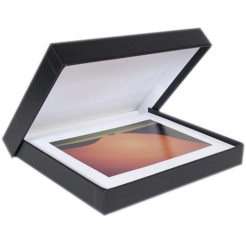 Archival Methods Onyx Portfolio Box (17 x 22 x 1.4", Black Buckram with Black Interior)