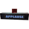 American Recorder APPLAUSE Sign with LEDs & Rosewood Enclosure (2 RU, Blue)