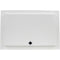 FSR WB-MR4G WB Series Recessed 4-Gang Wall Mounting Plate with Locking Metal Cover (White)