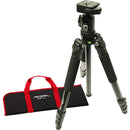 Acebil Compact-Series X2640 Professional Photo Aluminum Tripod with BH-05 Ball Head