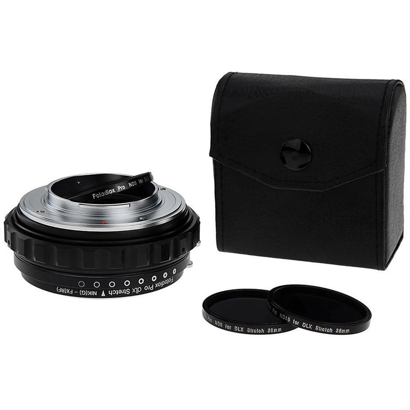 FotodioX Nikon F G-Type Lens to FUJIFILM X-Mount DLX Stretch Adapter