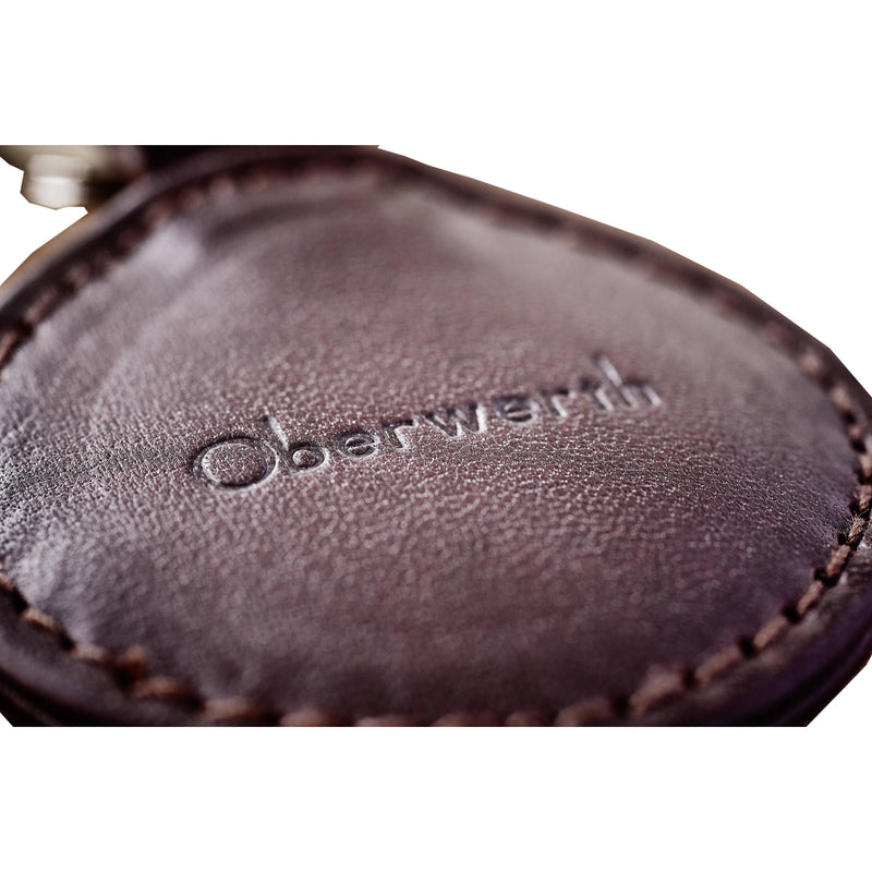 Oberwerth Spree Dark Brown Leather Key Fob