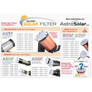 Alpine Astronomical 80mm Baader AstroSolar White-Light Solar Filter for Binoculars (Single)