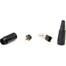 Cable Techniques CT-TA3M-K TA3M 3-Pin Male Mini-XLR Connector (Black)