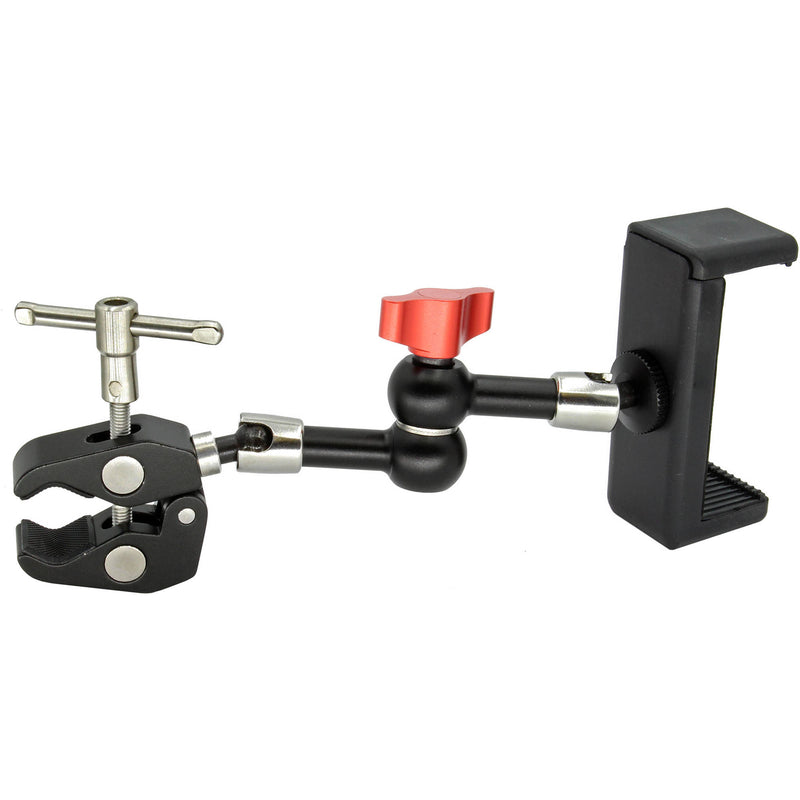 GyroVu Clamp Mount with 7" Articulated Arm for Mini Tablet