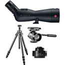 Leica APO-Televid 82 25-50x82mm Spotting Scope "Closer to Nature" Kit (Angled Viewing)