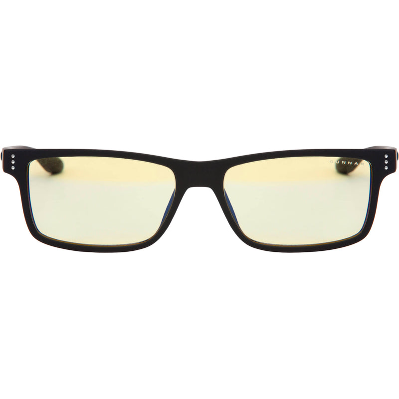 GUNNAR Vertex Gaming Glasses (Onyx with Amber Lens Tint)