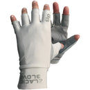 Glacier Glove Ascension Bay Fingerless Sun Gloves (Gray, Extra-Large)