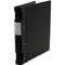 Itoya Keba Ergo 3-Ring Binder (8.5 x 11 x 1.5", Black / Black)