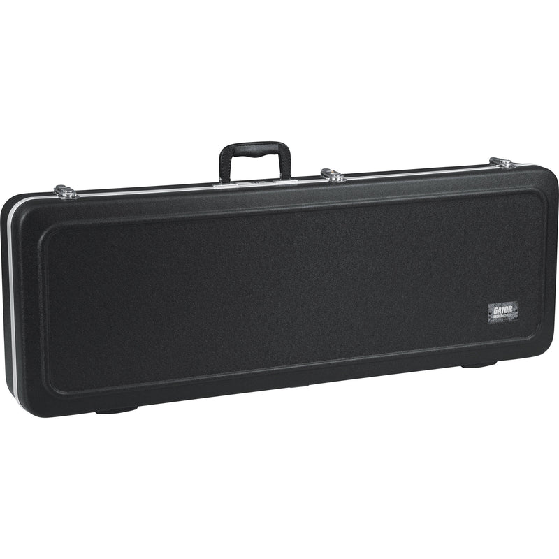 Gator GC-ELECTRIC-LED GC Series Deluxe Molded Case with Built-In LED Light for Electric Guitars (Black)