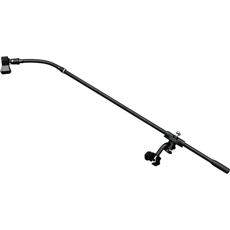 Odyssey X-Stand Combo Dual-Tier Heavy-Duty Folding Stand with Microphone Boom & Laptop/Gear Shelf (black)