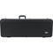 Gator GC-ELECTRIC-LED GC Series Deluxe Molded Case with Built-In LED Light for Electric Guitars (Black)