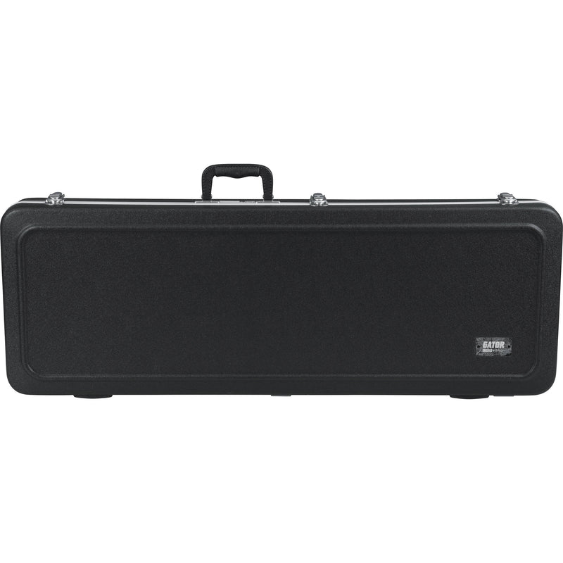 Gator GC-ELECTRIC-LED GC Series Deluxe Molded Case with Built-In LED Light for Electric Guitars (Black)