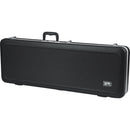 Gator GC-ELECTRIC-LED GC Series Deluxe Molded Case with Built-In LED Light for Electric Guitars (Black)