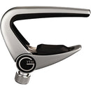 G7th Newport Flip Lever Capo for 6-String Guitar (Silver)