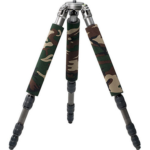 LensCoat LegCoat 1348 Tripod Leg Protectors (Forest Green, 3-Pack)