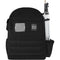 PortaBrace Backpack with Semi-Rigid Frame for Canon XF400 (Black)