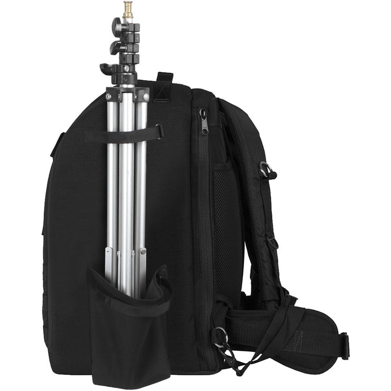 PortaBrace Backpack with Semi-Rigid Frame for Canon XF400 (Black)