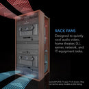 AC Infinity CLOUDPLATE T7 Rackmount Cooling Fan System (Exhaust Design)