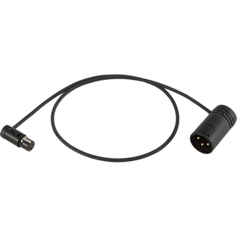 Cable Techniques CT-LPS-3TMX Low-Profile TA3F to LXPXLR-3M Cable (18", Black)