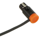 Cable Techniques CT-LPS-3TMX Low-Profile TA3F to LXPXLR-3M Cable (18", Orange)