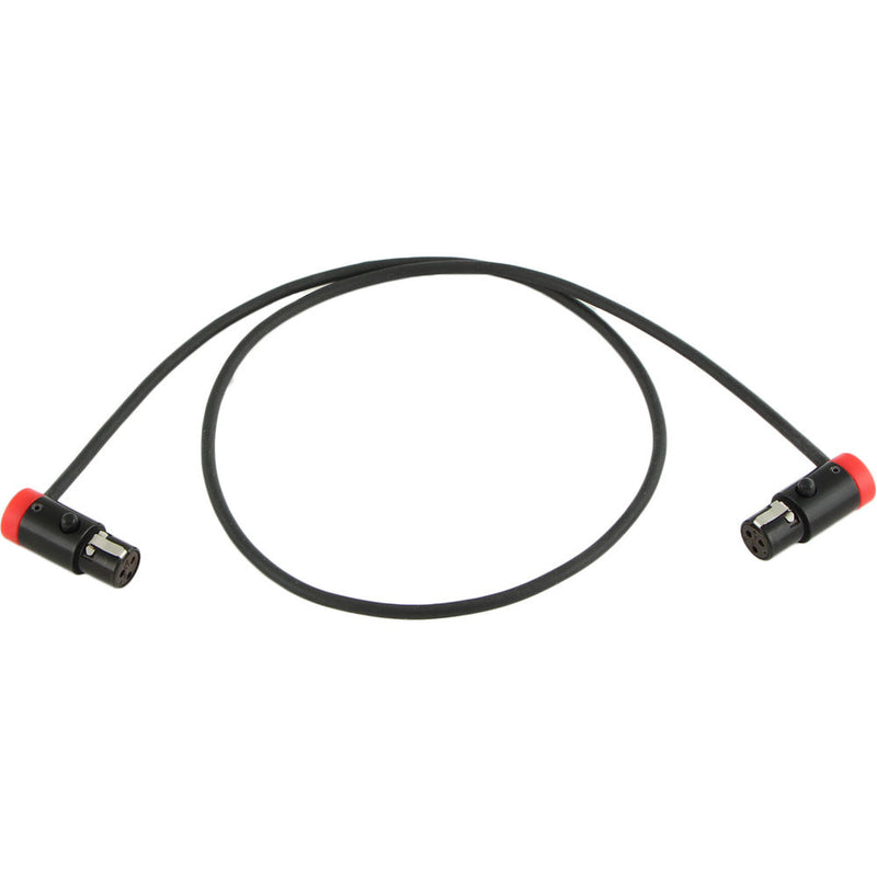 Cable Techniques CT-LPS33-18R LPS Low-Profile TA3F to TA3F Cable (18", Red)