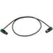 Cable Techniques CT-LPS33-18G LPS Low-Profile TA3F to TA3F Cable (18", Green)