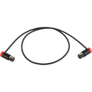 Cable Techniques 24" Low-Profile LPS TA3F To TA3F Cable (Red)