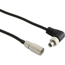 Cable Techniques Hirose to Right-Angle Coaxial Locking Power Cable for Zaxcom Transmitter (24")