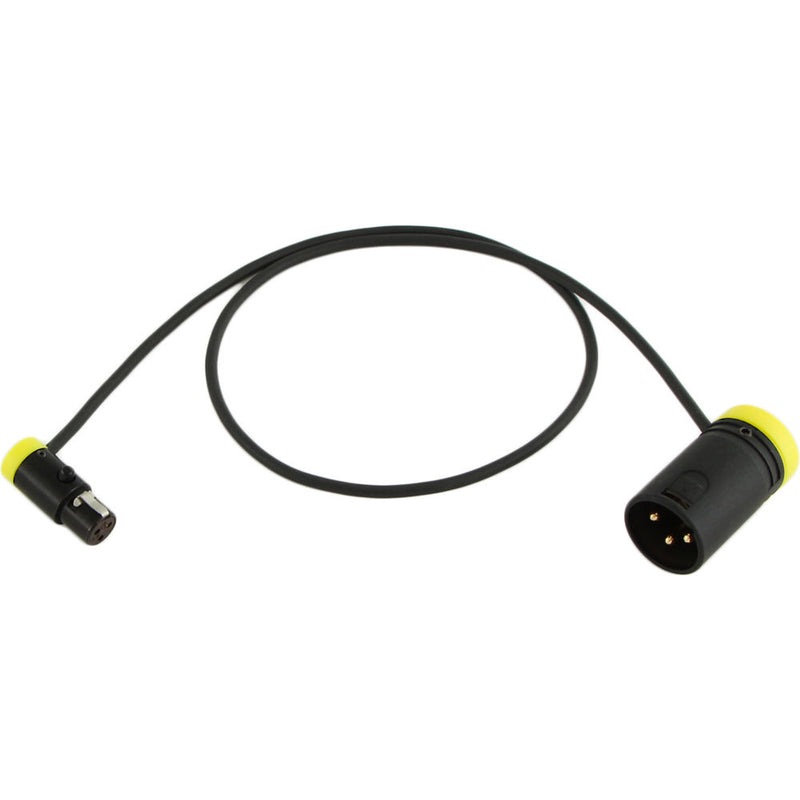 Cable Techniques 24" Low-Profile LPS TA3F To LPXLR-3M Cable (Yellow)